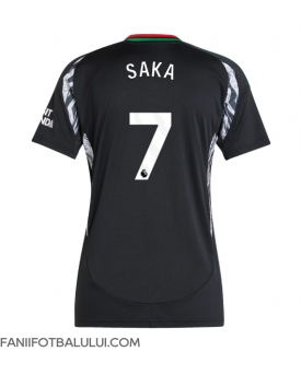 Arsenal Bukayo Saka #7 Tricou Fotbal Replică 2024-25 Femei Deplasare